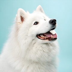 Fototapeta premium siberian husky dog