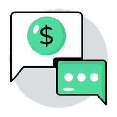 Business Colored Outline Icons