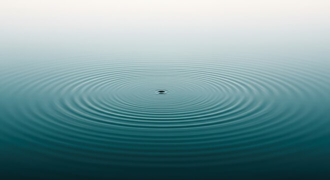 Ripples in Water - Tranquil Serenity