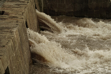 dam on the river