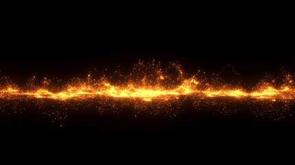 Abstract fire effect graphic