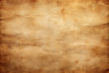 High-Resolution Vintage Paper Texture Background Grunge, Aged, Brown