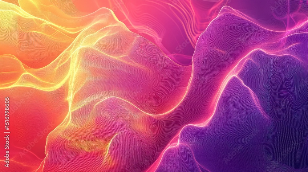 Poster big data flow technology and science vector background, tech abstraction with lines electronics and 