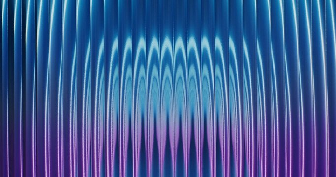 Abstract background. the blue-pink gradient shimmers on the vertical stripes