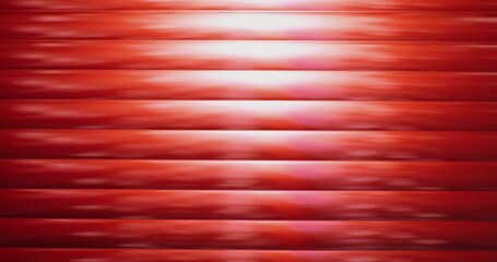 Abstract background. Red iridescence on horizontal stripes