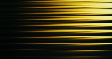 Abstract background. Golden shimmers on black horizontal stripes