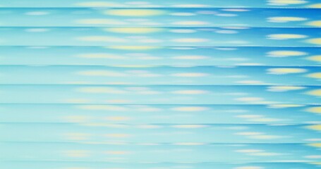 Abstract background. Yellow ripples on blue horizontal stripes
