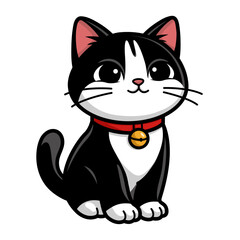 Cute Japan Black Cat. 