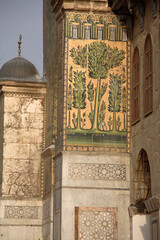 Decorations of Umayyad Mosque, Damascus, Syria