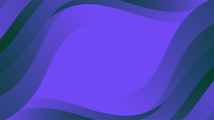 Fototapeta premium Modern wavy purple gradient abstract background