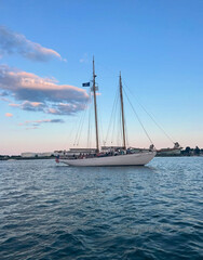 Fototapeta premium Schooner in Portland, Maine
