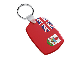 Bermuda Flag Keychain