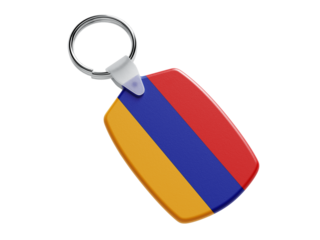 Armenia Flag Keychain