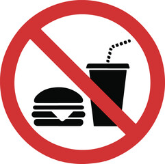 No eating and no drinks allowed