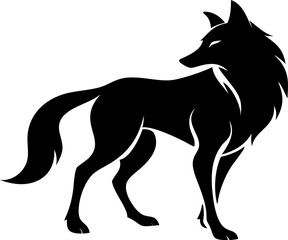 wolf, icon, flat, logo, animal, app, design, branding, modern, simple, vector, wildlife, graphic, symbol, minimalist, digital, character, creative, elegant, wild, illustration, clean, abstract, mascot