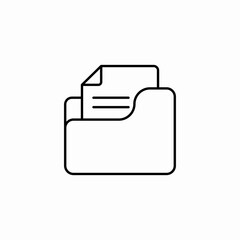 files folder icon sign vector