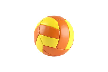 Volleyball ball isolated on white background for sports and championship use