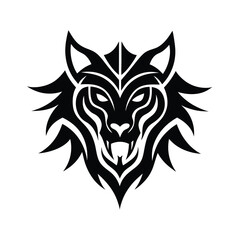 Elegant Gift Box with Floral Decoration Black and White