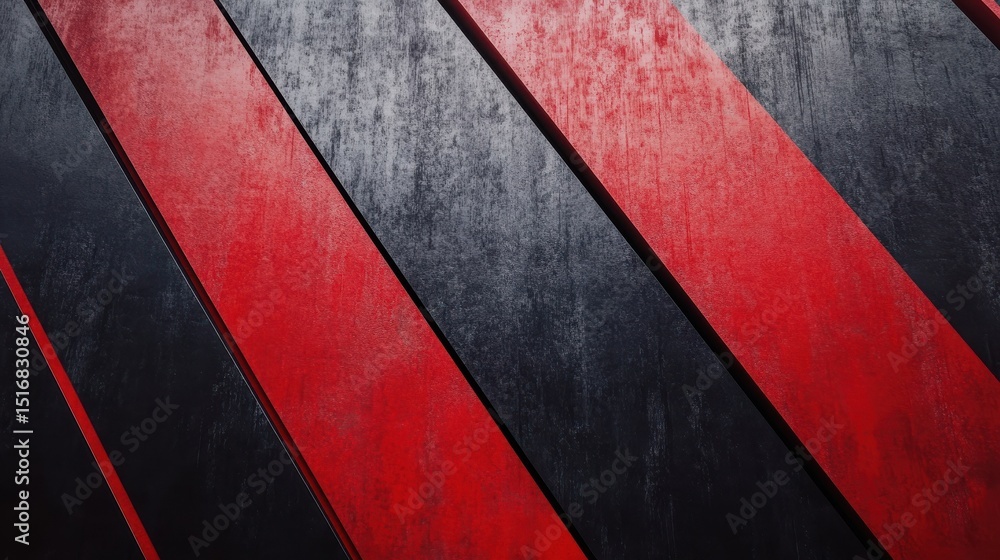 Aufkleber abstract background with red and black diagonal lines. modern design.