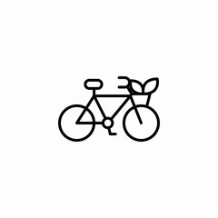 bicycle vehicle icon sign vector