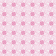seamless pattern with pink 