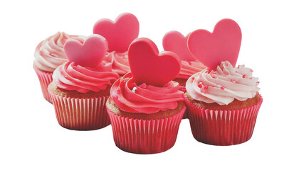 Cupcake - heart
