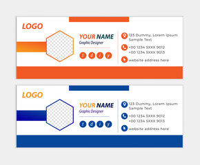 Email signature Template Design