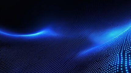 Obraz premium Abstract Blue Background With Sparkling Lights