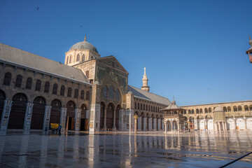 The Umayyad Mosque of Damascus, Syria