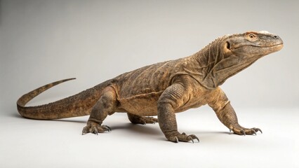Fototapeta premium Eryops on studio background