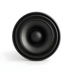 Audio Speaker: A front view of a sleek, high-fidelity audio speaker. This image showcases the speaker's concentric design, offering a visual representation of sound technology.