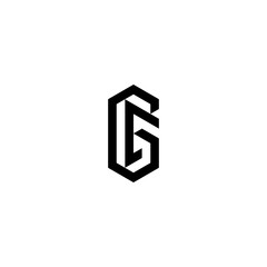 GC abstract letter icon