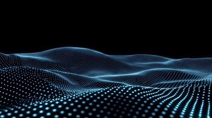 Fototapeta premium Abstract digital landscape (254)