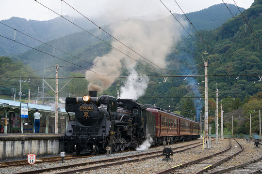 秩父鉄道のC58蒸気機関車