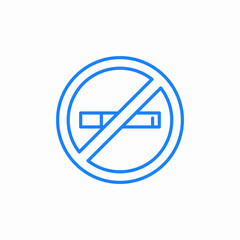 no smoking sign icon sign vector