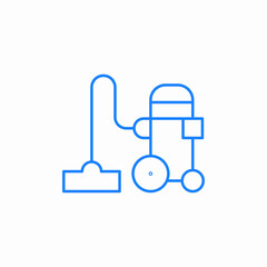 vacuum cleaner icon sign vector