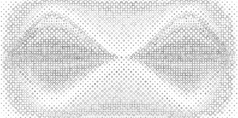 Seamless black and white grunge halftone pattern dot background texture overlay distress gradient pattern design, monochrome printing abstract halftone trendy defect overlay creative design texture.