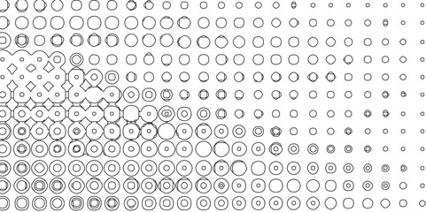 Seamless black and white grunge halftone pattern dot background texture overlay distress gradient pattern design, monochrome printing abstract halftone trendy defect overlay creative design texture.