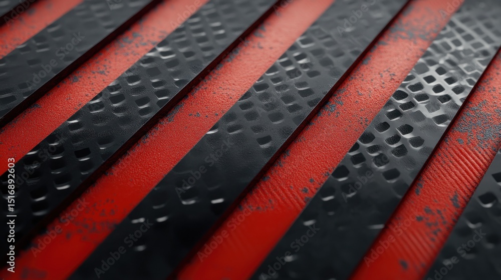 Poster abstract background with red and black diagonal lines. modern design.