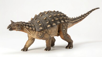 Fototapeta premium Euoplocephalus on studio background