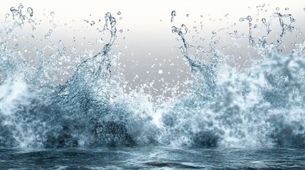 PNG Water splash backgrounds sea splattered.