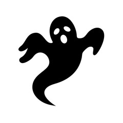 Halloween ghost vector illustration spooky ghost clip art ghost silhouette halloween design ghost image