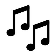 Download royalty free music notes vector graphic for musical composition and design needs