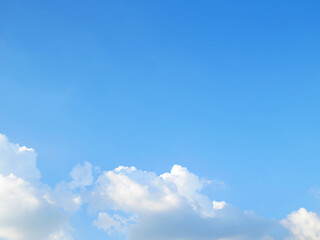Blue sky and clouds