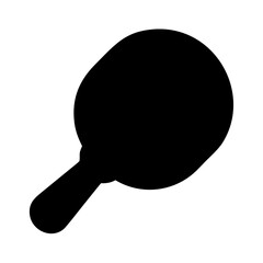 Find best handheld mirror for makeup application and personal grooming black silhouette vector icon © PURE VECTOR WORK