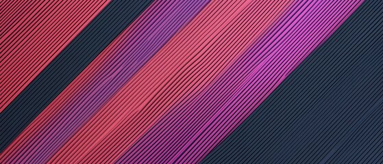 Abstract Diagonal Stripes In Pink And Purple Colors