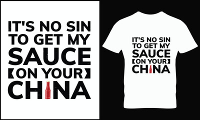 BBQ T-shirt design vector.