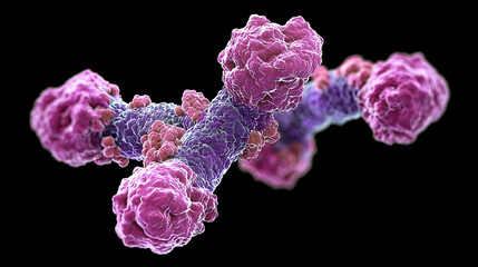 Complex Biological Molecular Structure