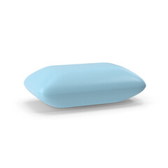 Blue Soap Isolated on Transparent Background