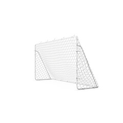 Soccer Goalpost Isolated on Transparent Background